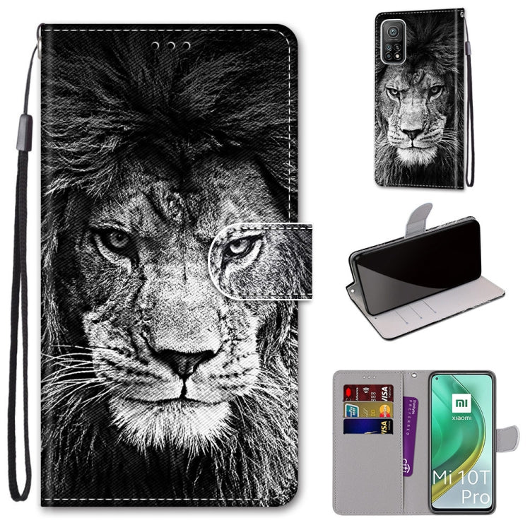 Coloured Drawing Cross Texture Horizontal Flip PU Leather Case with Holder & Card Slots & Wallet & Lanyard