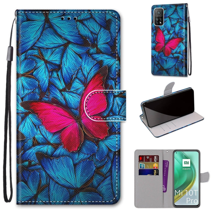 Coloured Drawing Cross Texture Horizontal Flip PU Leather Case with Holder & Card Slots & Wallet & Lanyard