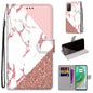 Coloured Drawing Cross Texture Horizontal Flip PU Leather Case with Holder & Card Slots & Wallet & Lanyard
