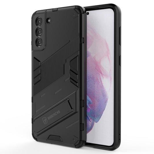 Punk Armor 2 in 1 PC + TPU Shockproof Case with Invisible Holder, For Samsung Galaxy S21+ 5G, For Samsung Galaxy A02 (EU Version), For Samsung Galaxy M31, For Samsung Galaxy M51, For Samsung Galaxy S21 Ultra 5G, For Samsung Galaxy S21 5G