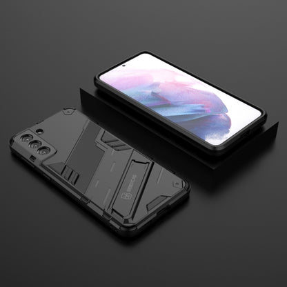 Punk Armor 2 in 1 PC + TPU Shockproof Case with Invisible Holder, For Samsung Galaxy S21+ 5G, For Samsung Galaxy A02 (EU Version), For Samsung Galaxy M31, For Samsung Galaxy M51, For Samsung Galaxy S21 Ultra 5G, For Samsung Galaxy S21 5G