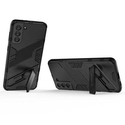 Punk Armor 2 in 1 PC + TPU Shockproof Case with Invisible Holder, For Samsung Galaxy S21+ 5G, For Samsung Galaxy A02 (EU Version), For Samsung Galaxy M31, For Samsung Galaxy M51, For Samsung Galaxy S21 Ultra 5G, For Samsung Galaxy S21 5G
