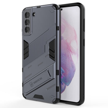 Punk Armor 2 in 1 PC + TPU Shockproof Case with Invisible Holder, For Samsung Galaxy S21+ 5G, For Samsung Galaxy A02 (EU Version), For Samsung Galaxy M31, For Samsung Galaxy M51, For Samsung Galaxy S21 Ultra 5G, For Samsung Galaxy S21 5G