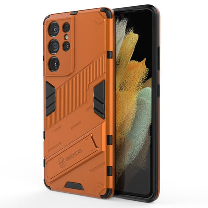 Punk Armor 2 in 1 PC + TPU Shockproof Case with Invisible Holder, For Samsung Galaxy S21+ 5G, For Samsung Galaxy A02 (EU Version), For Samsung Galaxy M31, For Samsung Galaxy M51, For Samsung Galaxy S21 Ultra 5G, For Samsung Galaxy S21 5G