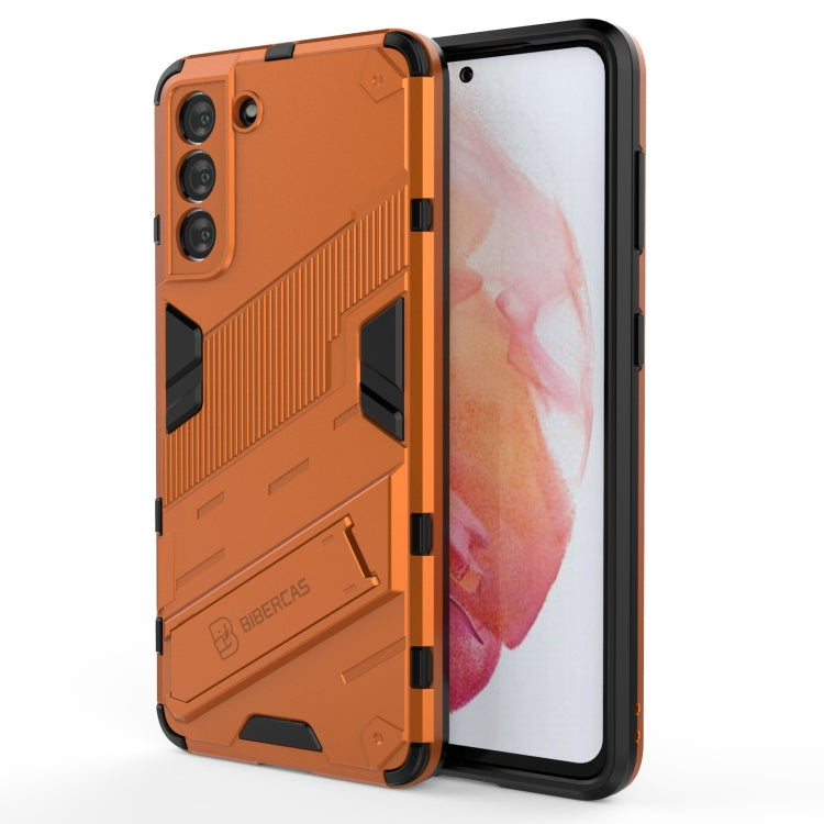 Punk Armor 2 in 1 PC + TPU Shockproof Case with Invisible Holder, For Samsung Galaxy S21+ 5G, For Samsung Galaxy A02 (EU Version), For Samsung Galaxy M31, For Samsung Galaxy M51, For Samsung Galaxy S21 Ultra 5G, For Samsung Galaxy S21 5G