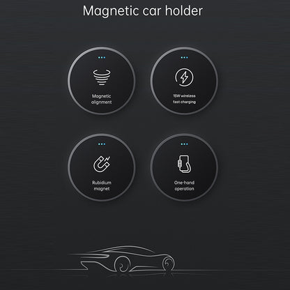 JOYROOM JR-ZS240 15W Max Car Magnetic Wireless Charge Holder