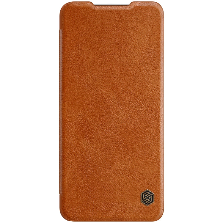 NILLKIN QIN Series Crazy Horse Texture Horizontal Flip Leather Case with Card Slot, For Samsung Galaxy A32 5G