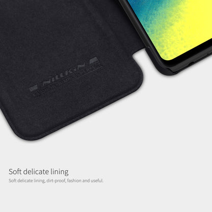 NILLKIN QIN Series Crazy Horse Texture Horizontal Flip Leather Case with Card Slot, For Samsung Galaxy A32 5G