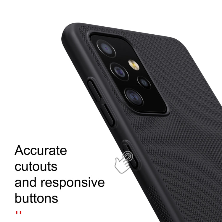 NILLKIN Frosted Concave-convex Texture PC Protective Case, For Samsung Galaxy A52 5G