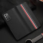 For Samsung Galaxy Z Fold2 5G Exclusive Series Cowhide Texture Horizontal Flip Leather Case