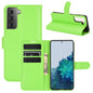 Litchi Texture Horizontal Flip Protective Case with Holder & Card Slots & Wallet, For Galaxy S21+ 5G