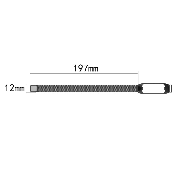 For Samsung Galaxy Fit 2 SM-R220 Milanese Replacement Strap Watchband