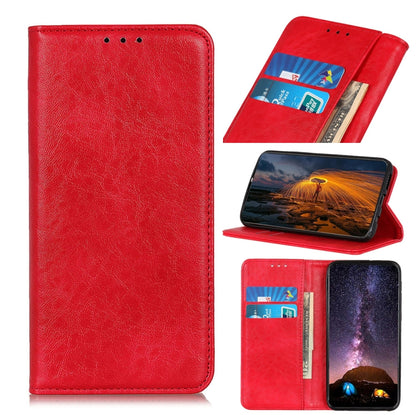 Magnetic Crazy Horse Texture Horizontal Flip Leather Case with Holder & Card Slots & Wallet, For OPPO Find X3 / X3 Pro, For Xiaomi Redmi Note 10 4G / Note 10S, For Xiaomi Redmi Note 10 Pro, For Sony Xperia Ace II, For Samsung Galaxy A02s (US Version)