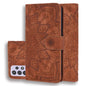Embossed Sunflower Pattern Horizontal Flip PU Leather Case with Holder & Card Slots & Wallet & Lanyard, For Samsung Galaxy A12, For Samsung Galaxy A52 5G / 4G, For Samsung Galaxy A72 5G / 4G, For SamsungGalaxy A72 5G / 4G