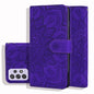 Embossed Sunflower Pattern Horizontal Flip PU Leather Case with Holder & Card Slots & Wallet & Lanyard, For Samsung Galaxy A12, For Samsung Galaxy A52 5G / 4G, For Samsung Galaxy A72 5G / 4G, For SamsungGalaxy A72 5G / 4G