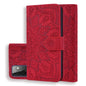 Embossed Sunflower Pattern Horizontal Flip PU Leather Case with Holder & Card Slots & Wallet & Lanyard, For Samsung Galaxy A12, For Samsung Galaxy A52 5G / 4G, For Samsung Galaxy A72 5G / 4G, For SamsungGalaxy A72 5G / 4G