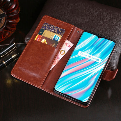 idewei Crazy Horse Texture Horizontal Flip Leather Case with Holder & Card Slots & Wallet, For OPPO Realme V11 5G, For Xiaomi Redmi K40, For Samsung Galaxy A02 (EU Version), For Samsung Galaxy A32 4G, For Samsung Galaxy A52 5G, For Samsung Galaxy A72 5G