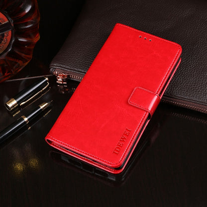 idewei Crazy Horse Texture Horizontal Flip Leather Case with Holder & Card Slots & Wallet, For OPPO Realme V11 5G, For Xiaomi Redmi K40, For Samsung Galaxy A02 (EU Version), For Samsung Galaxy A32 4G, For Samsung Galaxy A52 5G, For Samsung Galaxy A72 5G