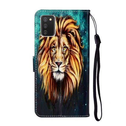 Oil Embossed Coloured Drawing Pattern Horizontal Flip PU Leather Case with Holder & Card Slots & Wallet