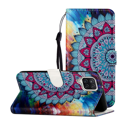 Oil Embossed Coloured Drawing Pattern Horizontal Flip PU Leather Case with Holder & Card Slots & Wallet