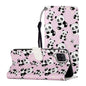 Oil Embossed Coloured Drawing Pattern Horizontal Flip PU Leather Case with Holder & Card Slots & Wallet