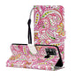 Oil Embossed Coloured Drawing Pattern Horizontal Flip PU Leather Case with Holder & Card Slots & Wallet