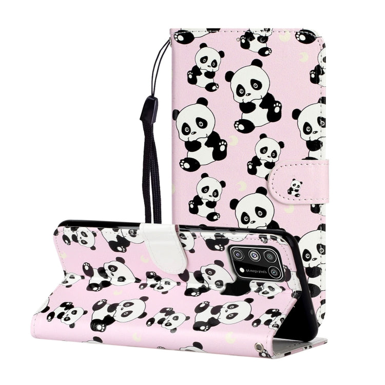 Oil Embossed Coloured Drawing Pattern Horizontal Flip PU Leather Case with Holder & Card Slots & Wallet