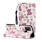 Oil Embossed Coloured Drawing Pattern Horizontal Flip PU Leather Case with Holder & Card Slots & Wallet