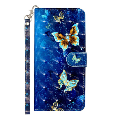 3D Pattern Horizontal Flip Leather Case with Holder & Card Slots & Wallet