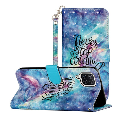 3D Pattern Horizontal Flip Leather Case with Holder & Card Slots & Wallet