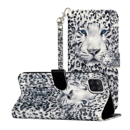 3D Pattern Horizontal Flip Leather Case with Holder & Card Slots & Wallet
