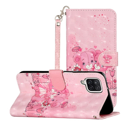 3D Pattern Horizontal Flip Leather Case with Holder & Card Slots & Wallet