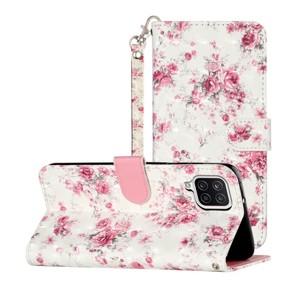 3D Pattern Horizontal Flip Leather Case with Holder & Card Slots & Wallet