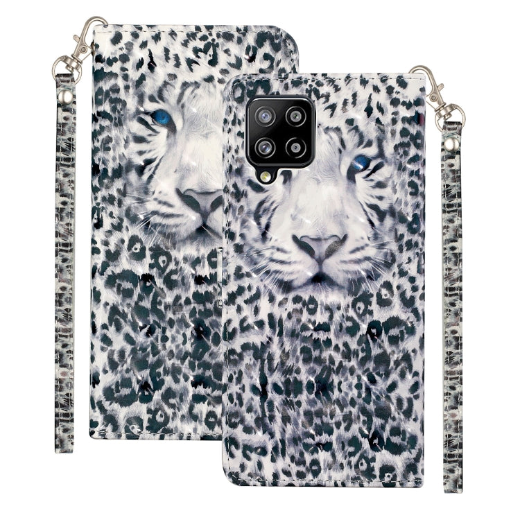 3D Pattern Horizontal Flip PU Leather Case with Holder & Card Slots & Wallet