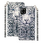 3D Pattern Horizontal Flip PU Leather Case with Holder & Card Slots & Wallet