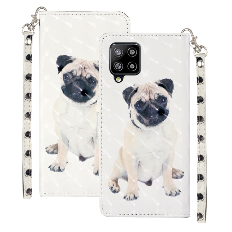 3D Pattern Horizontal Flip PU Leather Case with Holder & Card Slots & Wallet