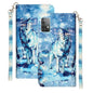 3D Pattern Horizontal Flip PU Leather Case with Holder & Card Slots & Wallet