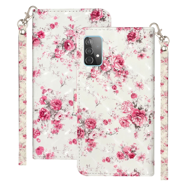 3D Pattern Horizontal Flip PU Leather Case with Holder & Card Slots & Wallet