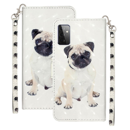 3D Pattern Horizontal Flip PU Leather Case with Holder & Card Slots & Wallet