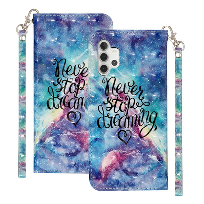 3D Pattern Horizontal Flip PU Leather Case with Holder & Card Slots & Wallet