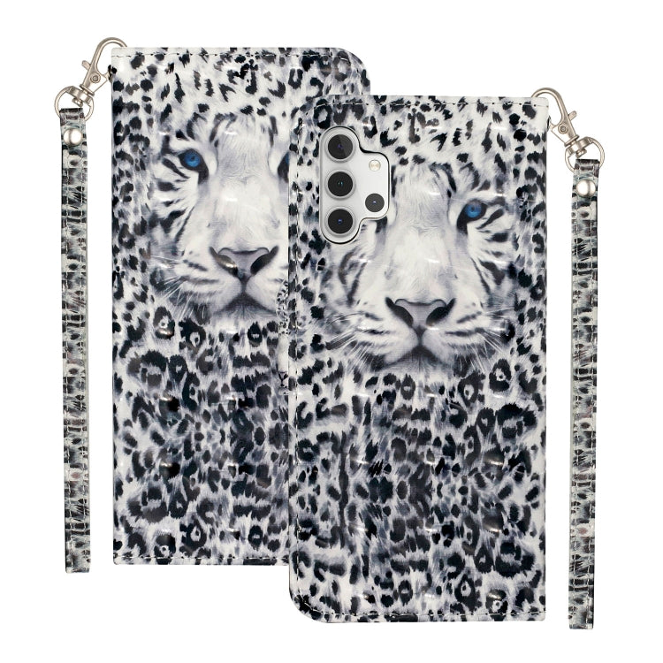 3D Pattern Horizontal Flip PU Leather Case with Holder & Card Slots & Wallet