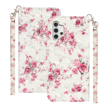 3D Pattern Horizontal Flip PU Leather Case with Holder & Card Slots & Wallet
