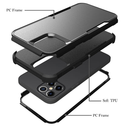TPU + PC Shockproof Protective Case, For iPhone 11 Pro Max, For iPhone 11 Pro, For iPhone 11, For iPhone 12 / 12 Pro, For iPhone 12 mini, For iPhone 12 Pro Max, For iPhone XR, For iPhone XS / X