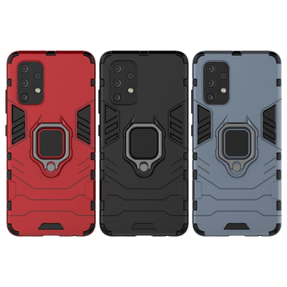 PC + TPU Shockproof Protective Case with Magnetic Ring Holder, For Samsung Galaxy A32 4G