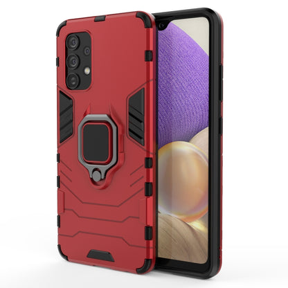 PC + TPU Shockproof Protective Case with Magnetic Ring Holder, For Samsung Galaxy A32 4G