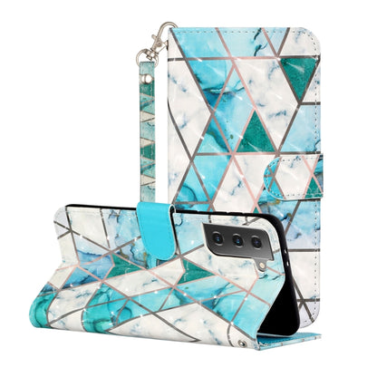 3D Pattern Horizontal Flip Leather Case with Holder & Card Slots & Wallet & Lanyard