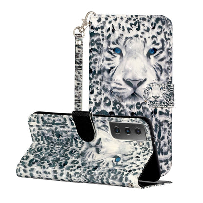 3D Pattern Horizontal Flip Leather Case with Holder & Card Slots & Wallet & Lanyard