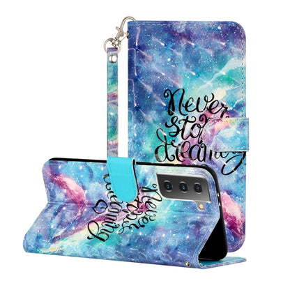 3D Pattern Horizontal Flip Leather Case with Holder & Card Slots & Wallet & Lanyard