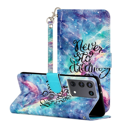 3D Pattern Horizontal Flip Leather Case with Holder & Card Slots & Wallet & Lanyard