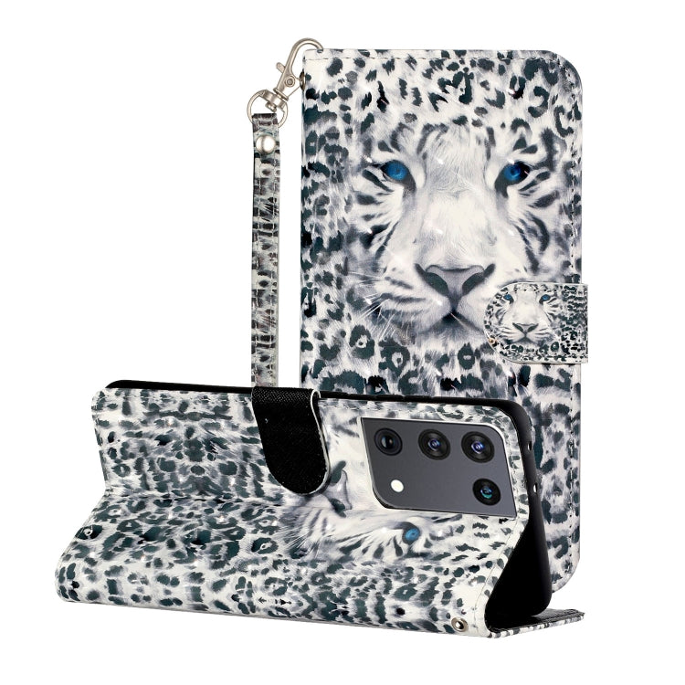 3D Pattern Horizontal Flip Leather Case with Holder & Card Slots & Wallet & Lanyard